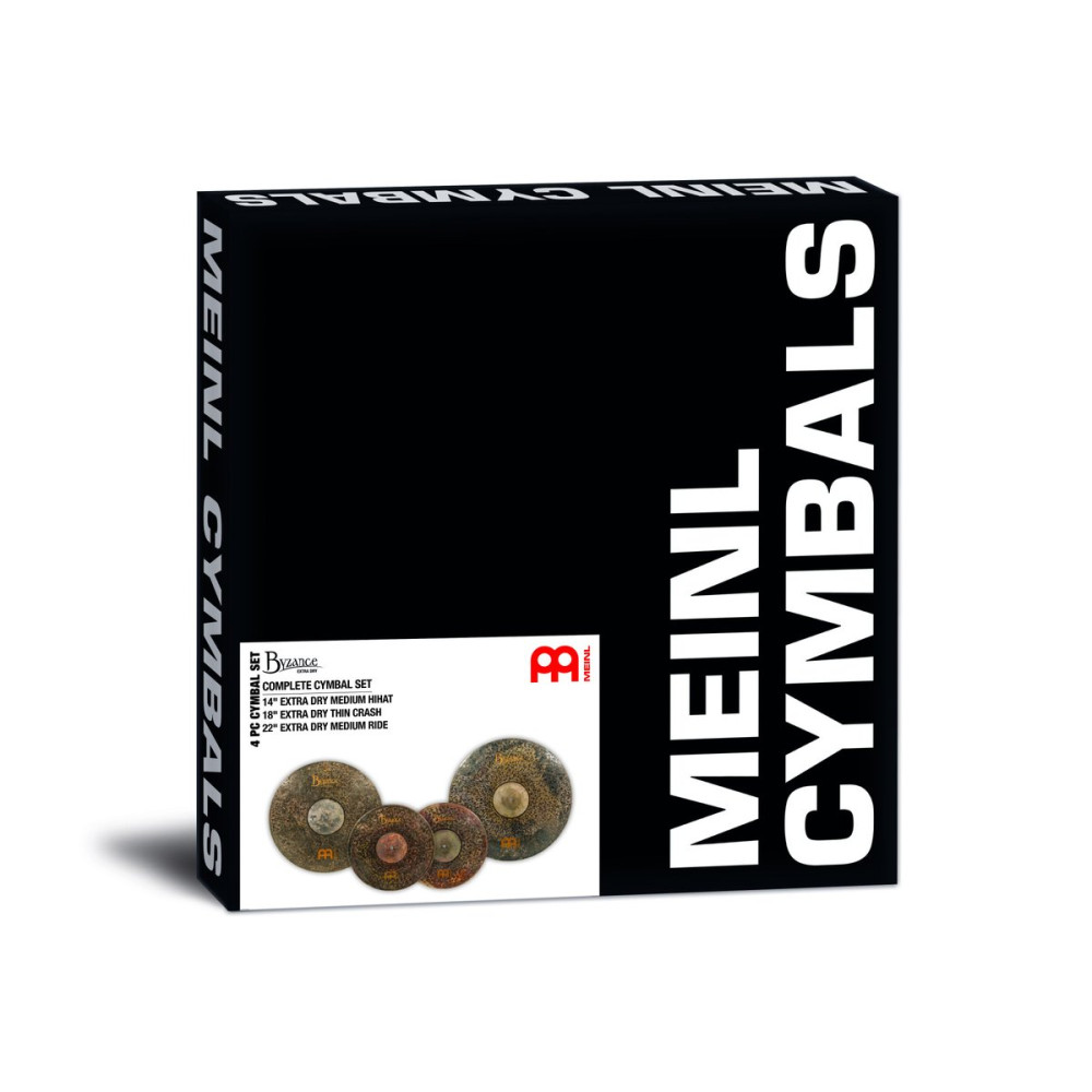 Meinl Cymbals BED-CS1 Byzance Extra Dry Complete Cymbal Set