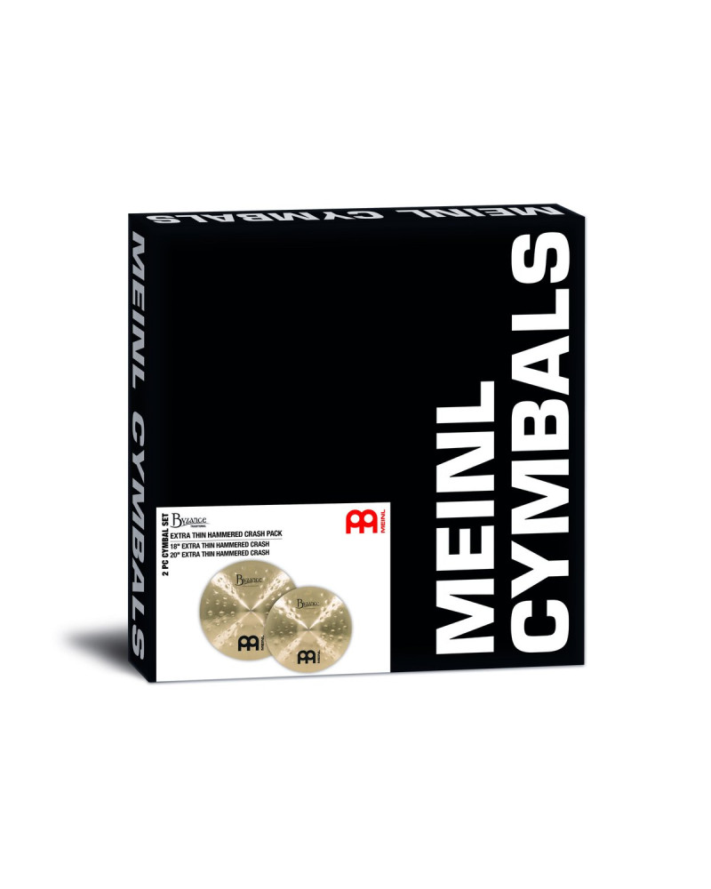 Meinl Cymbals BMAT1 Byzance Traditional Crash Pack