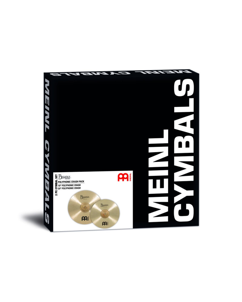 Meinl Cymbals BMAT3 Byzance Traditional Crash Pack
