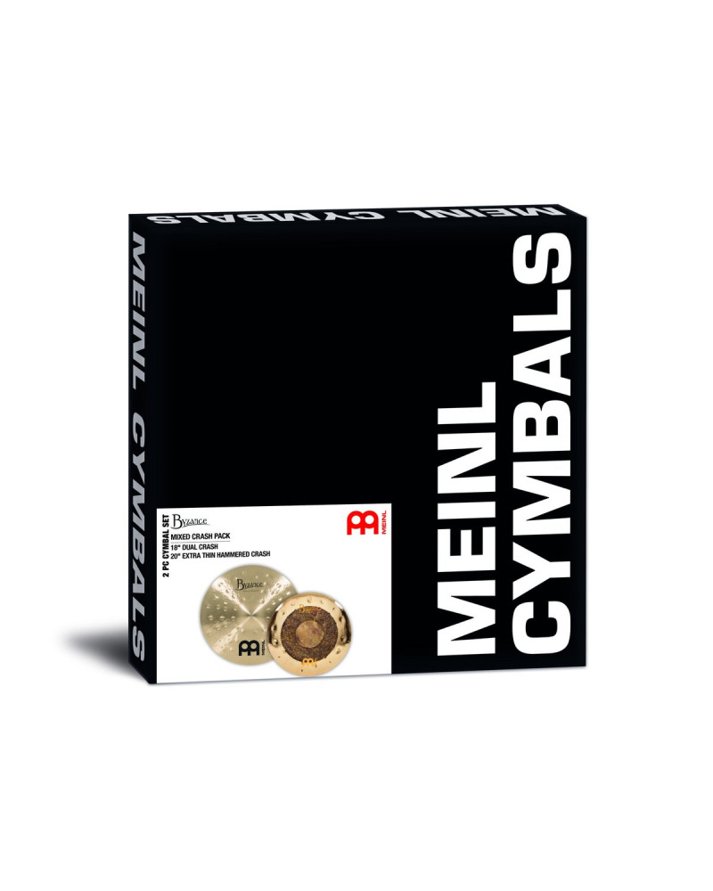 Meinl Cymbals BMIX1 Byzance Mixed Set Crash Pack