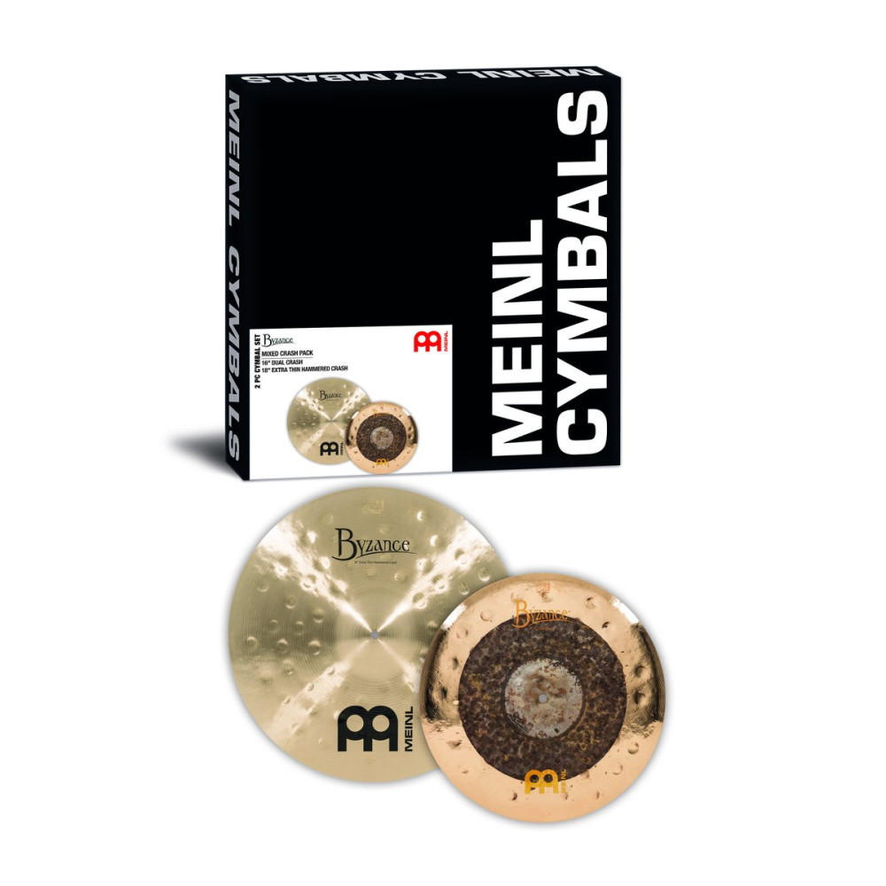 Meinl Cymbals BMIX2 Byzance Mixed Set Crash Pack