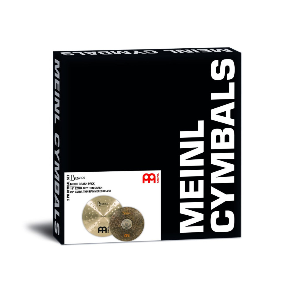 Meinl Cymbals BMIX6 Byzance Mixed Set Crash Pack