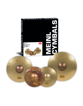 Meinl Cymbals BV-141820SA Byzance Vintage Benny Greb Signature Sand Cymbal Set - 14