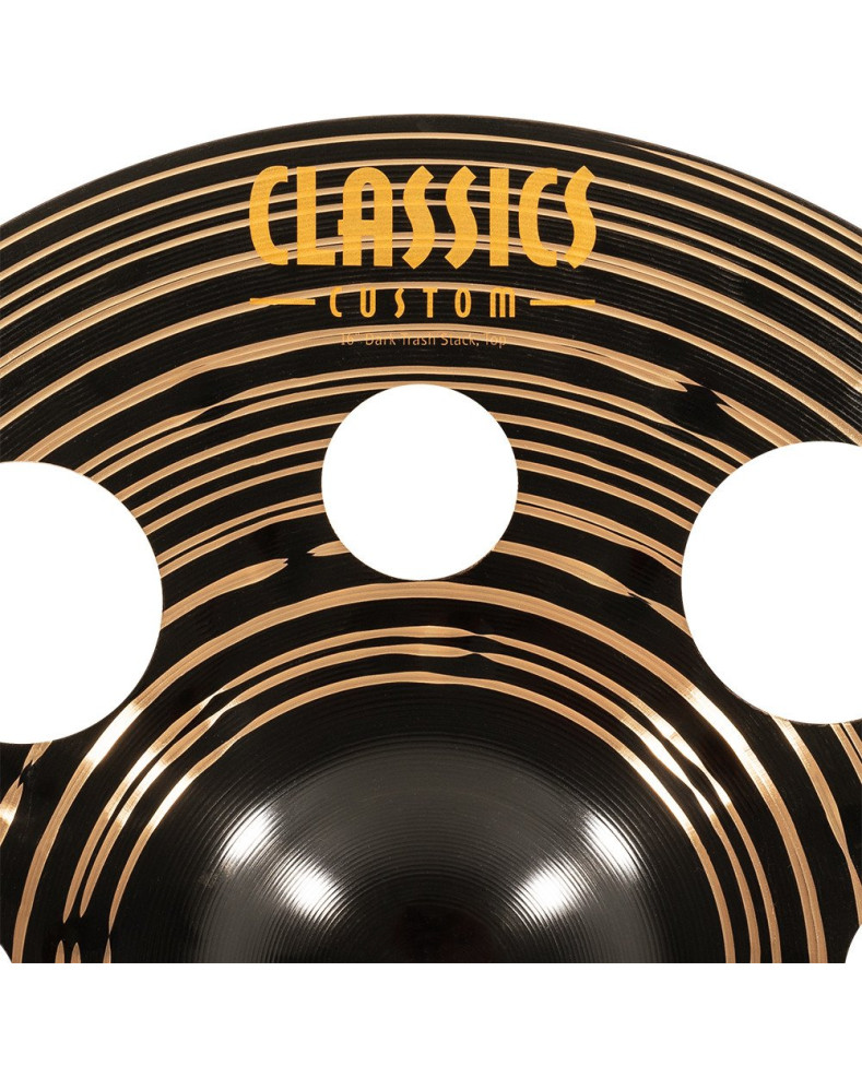 Meinl Cymbals CC-16DASTK Classics Custom Dark Trash Stack - 16