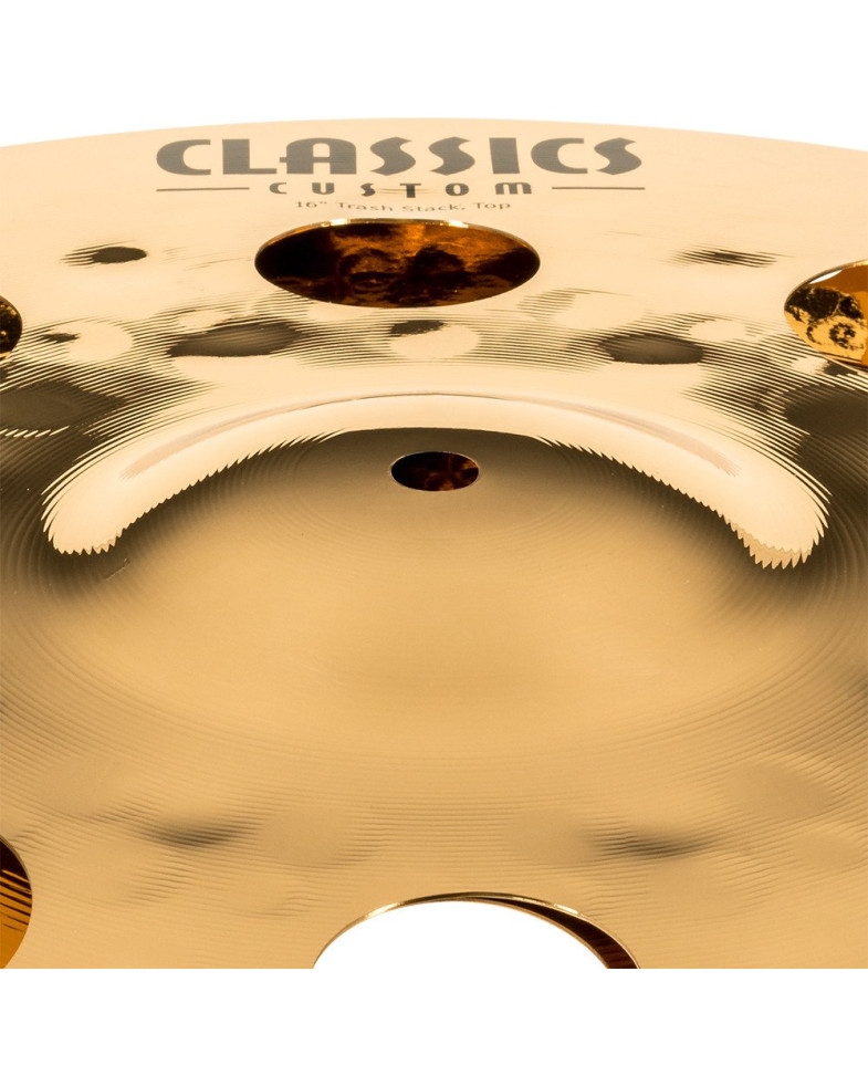 Meinl Cymbals CC-16STK Classics Custom Brilliant  Trash Stack - 16