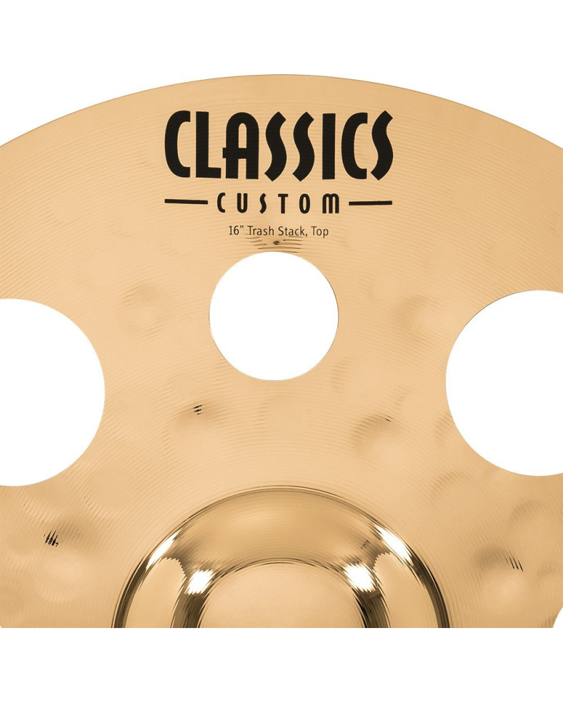 Meinl Cymbals CC-16STK Classics Custom Brilliant  Trash Stack - 16