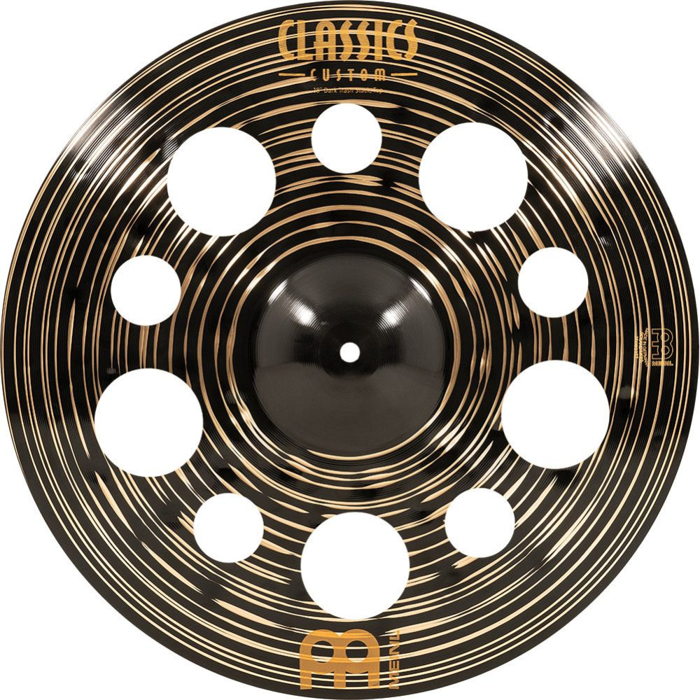 Meinl Cymbals CC-18DASTK Classics Custom Dark Trash Stack - 18