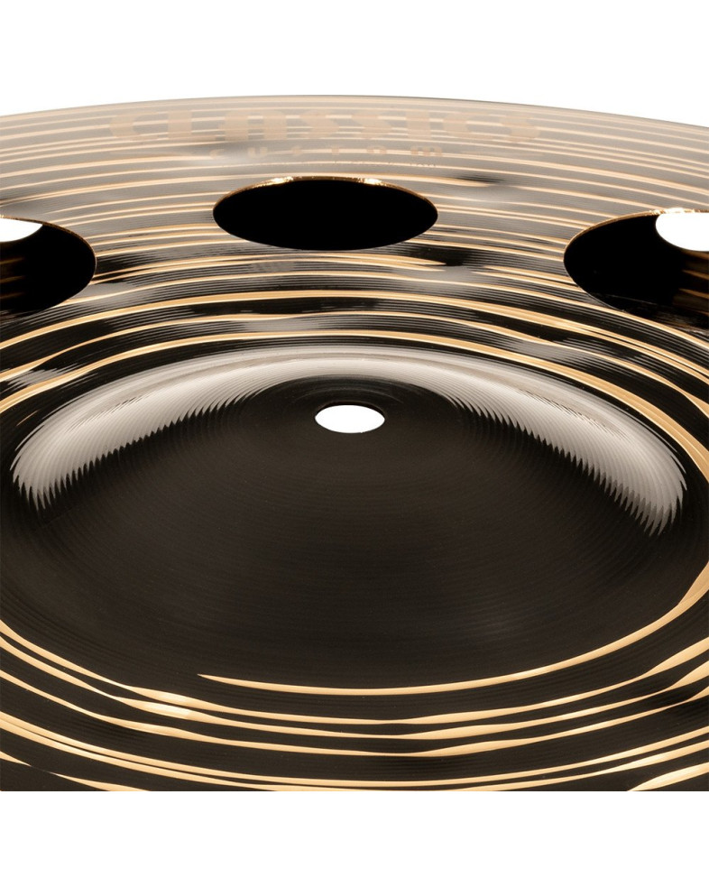 Meinl Cymbals CC-18DASTK Classics Custom Dark Trash Stack - 18