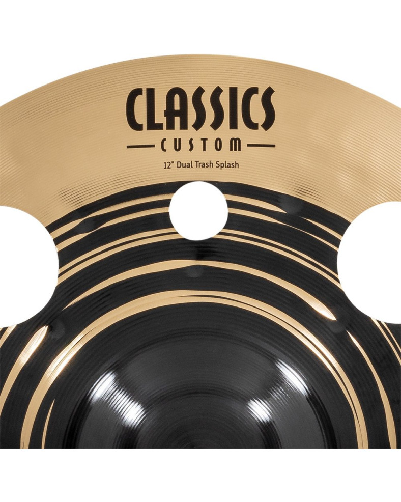 Meinl Cymbals CC12DUTRS Classics Custom Dual Trash Splash - 12