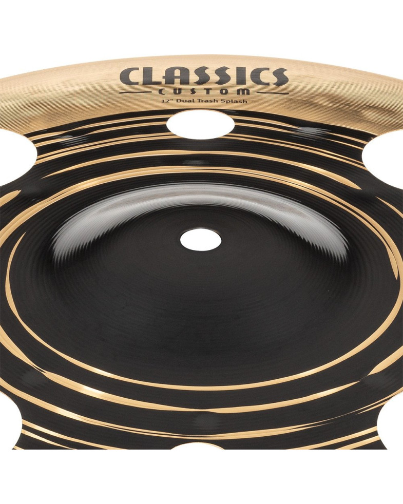 Meinl Cymbals CC12DUTRS Classics Custom Dual Trash Splash - 12