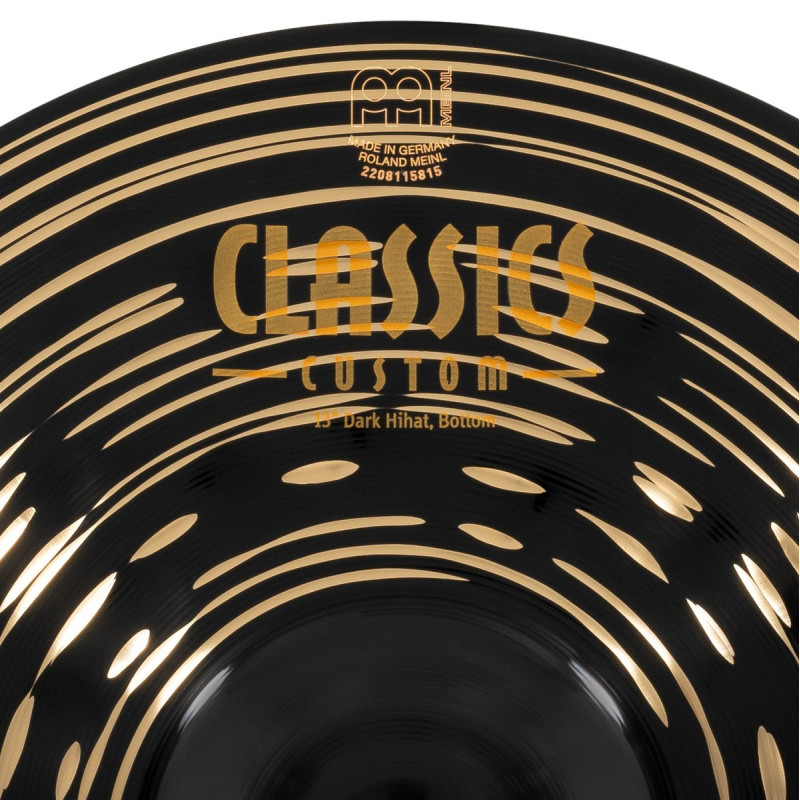 Meinl Cymbals CC13DAH Classics Custom Dark Hihat - 13