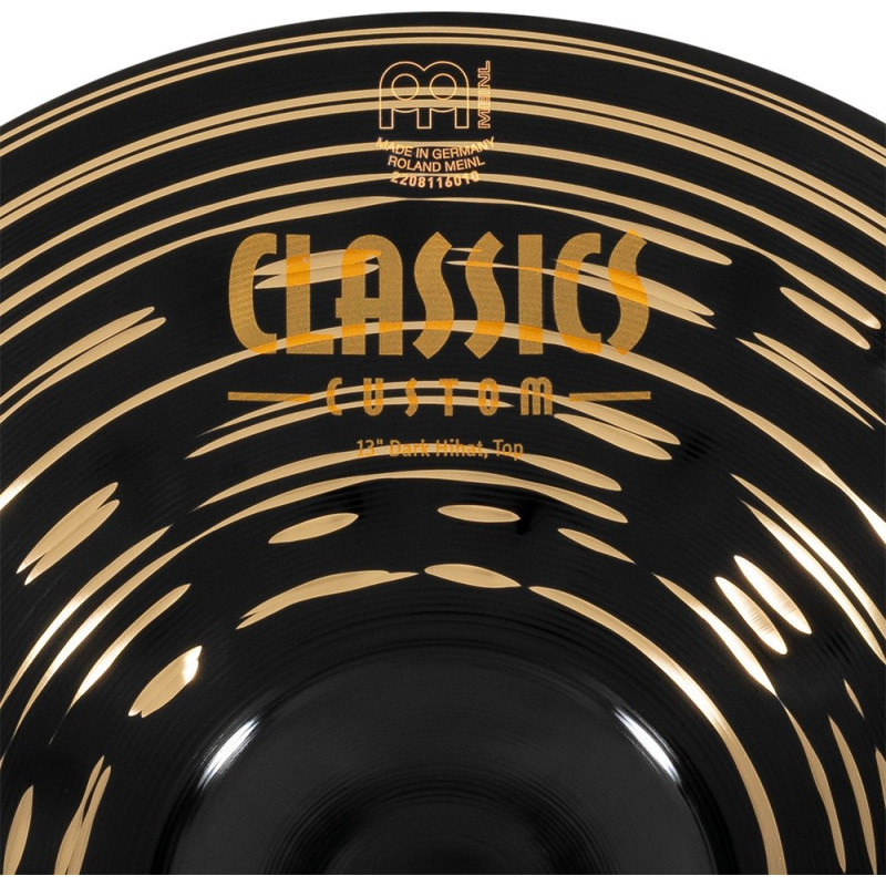 Meinl Cymbals CC13DAH Classics Custom Dark Hihat - 13