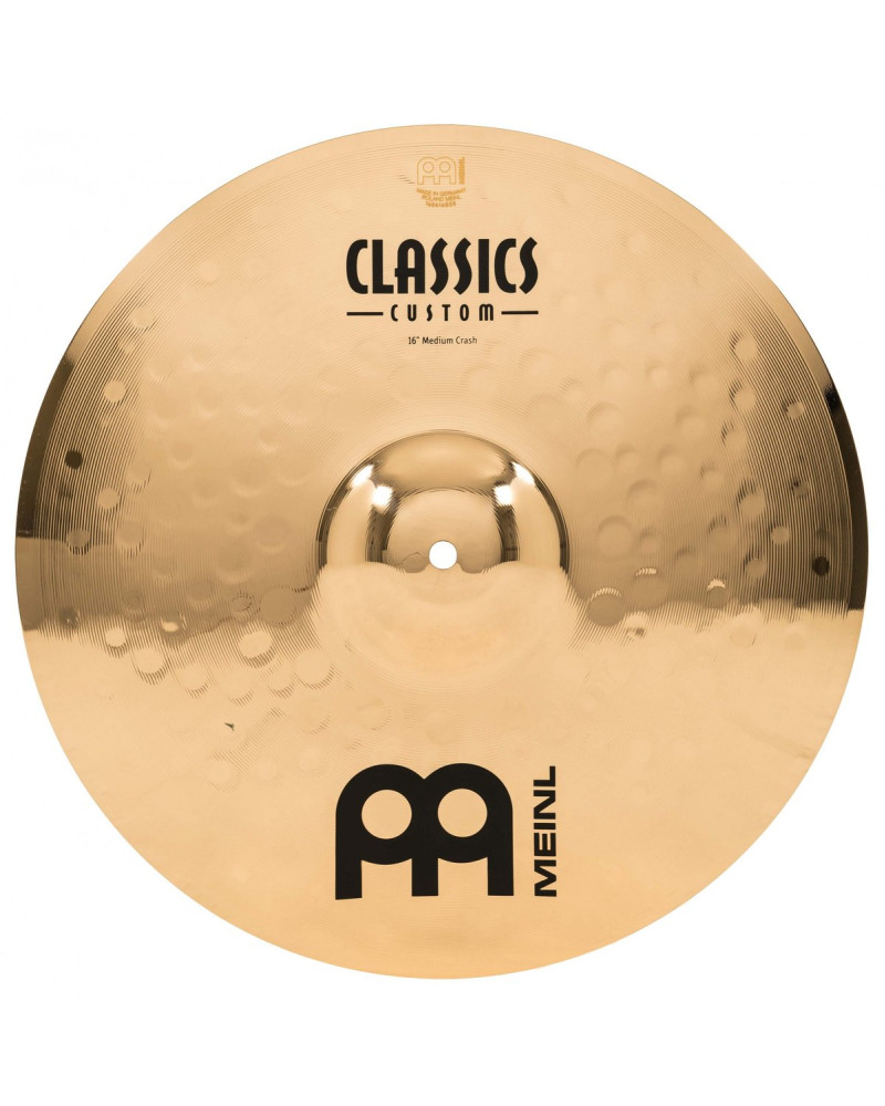 Meinl Cymbals CC141620 Classics Custom Brilliant Cymbal Set - 3 pcs