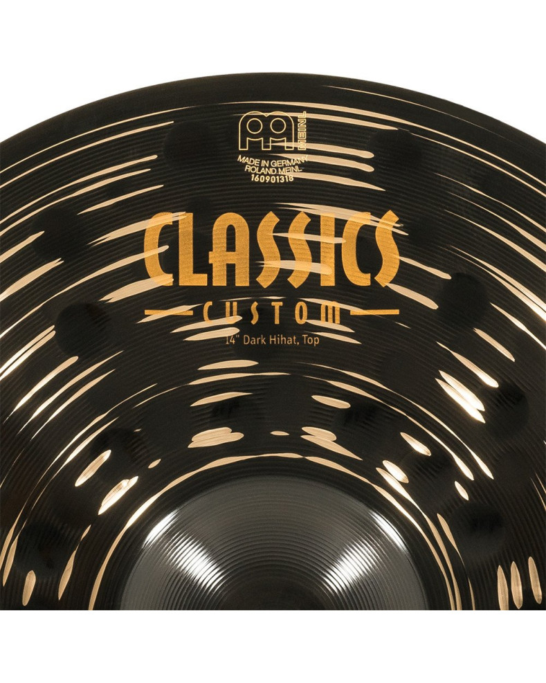 Meinl Cymbals CC14DAH Classics Custom Dark Hihat - 14