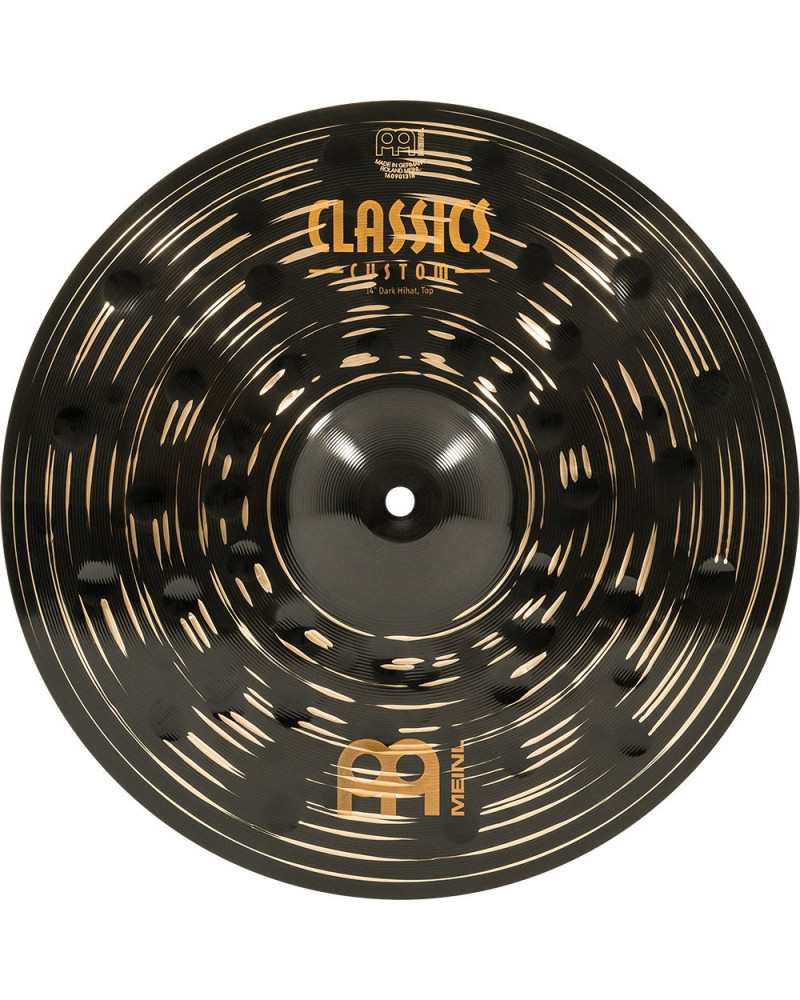 Meinl Cymbals CC14DAH Classics Custom Dark Hihat - 14