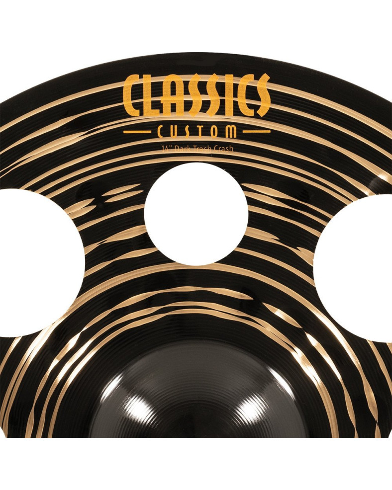 Meinl Cymbals CC14DATRC Classics Custom Dark Trash Crash - 14
