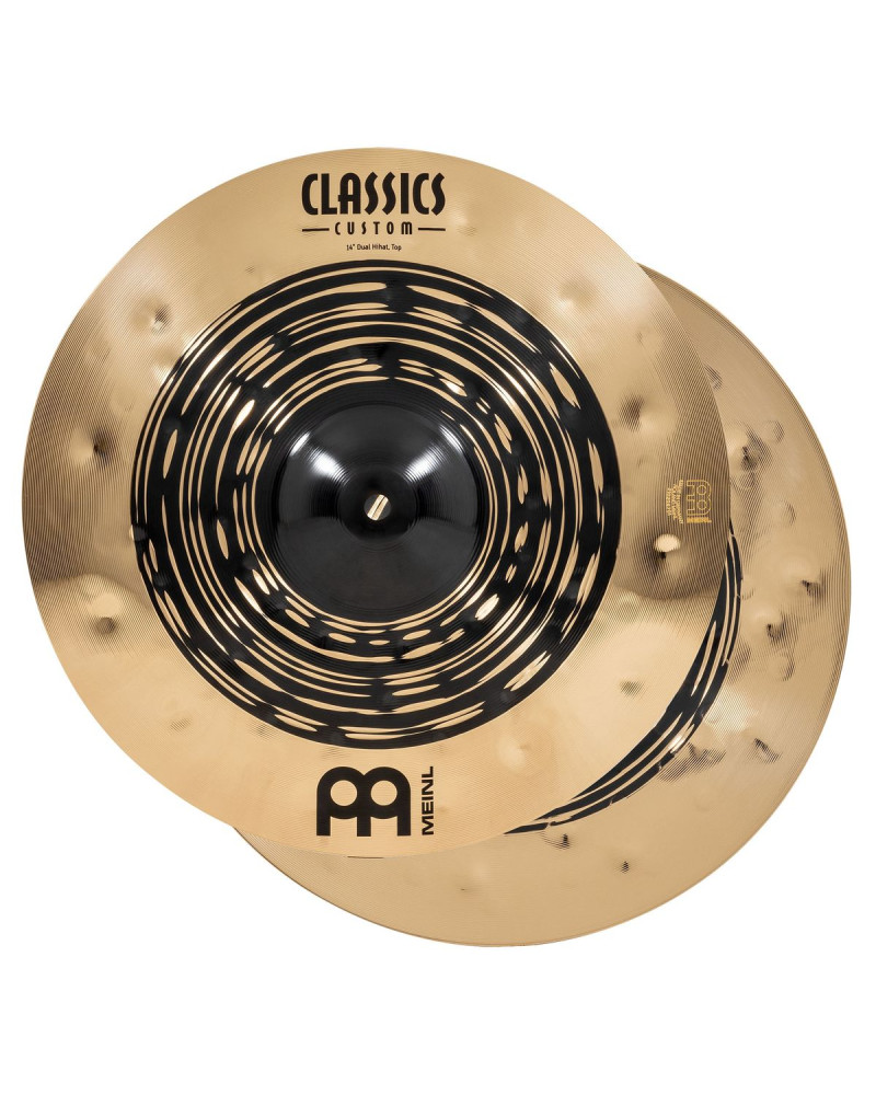 Meinl Cymbals CC14DUH Classics Custom Dual Hihat - 14