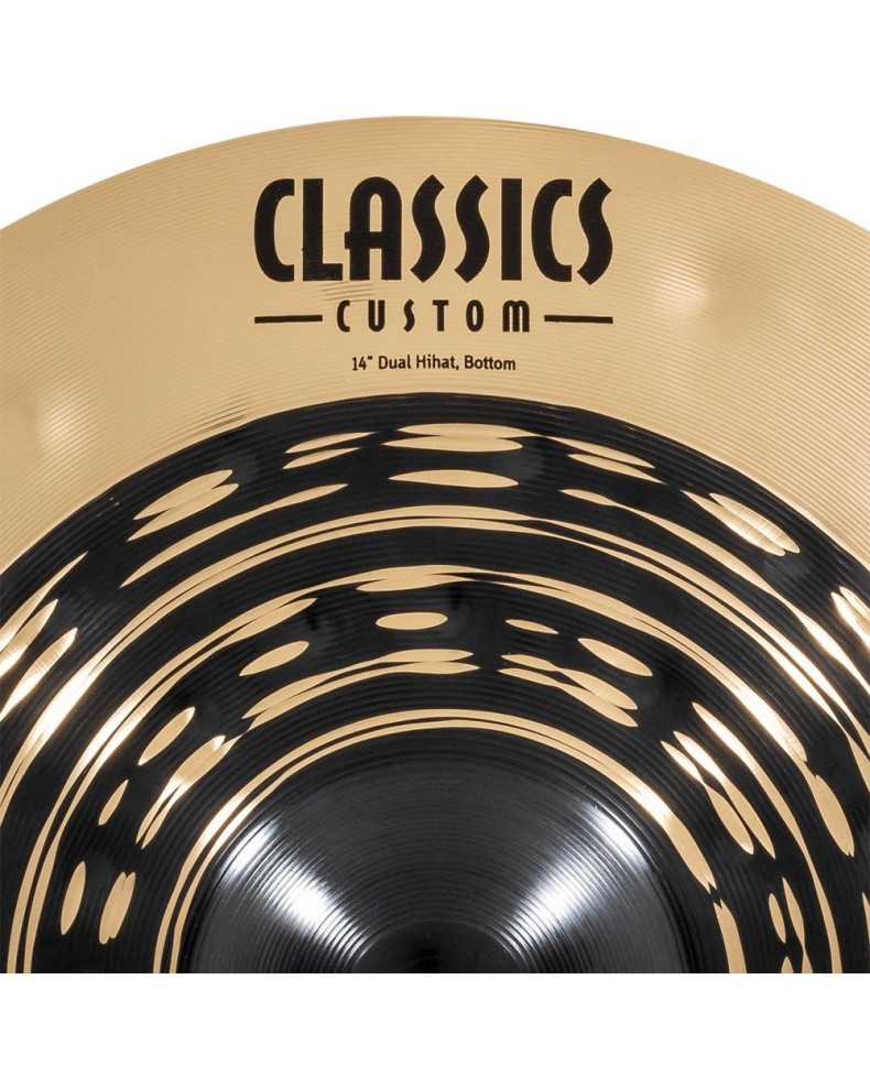 Meinl Cymbals CC14DUH Classics Custom Dual Hihat - 14