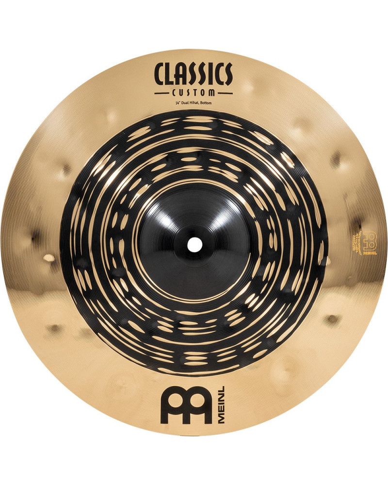 Meinl Cymbals CC14DUH Classics Custom Dual Hihat - 14