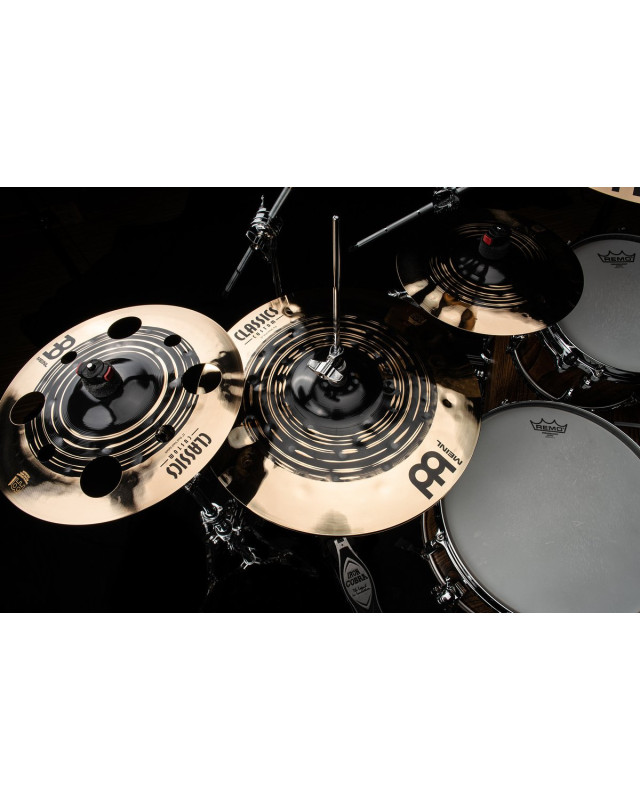 Meinl Cymbals CC14DUH Classics Custom Dual Hihat - 14