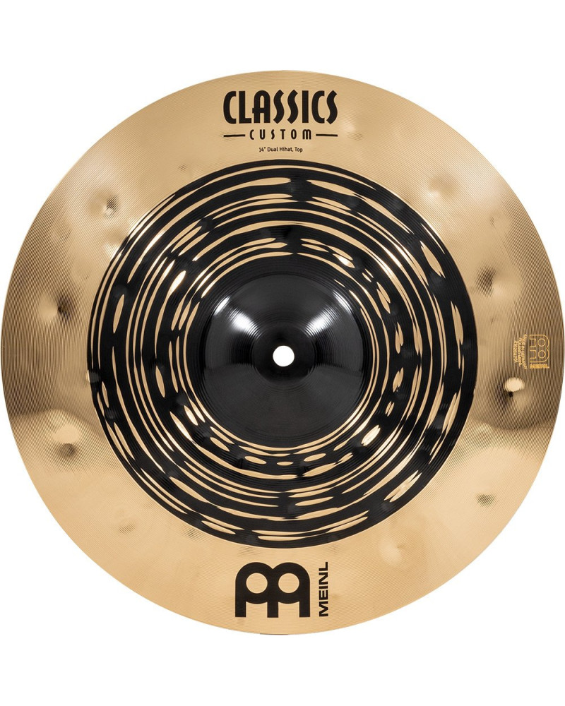Meinl Cymbals CC14DUH Classics Custom Dual Hihat - 14