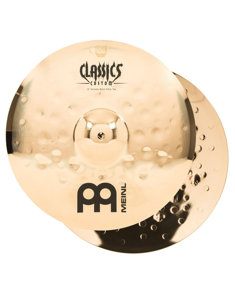 Meinl Cymbals CC14EMH-B Classics Custom Extreme Metal Hihat - 14