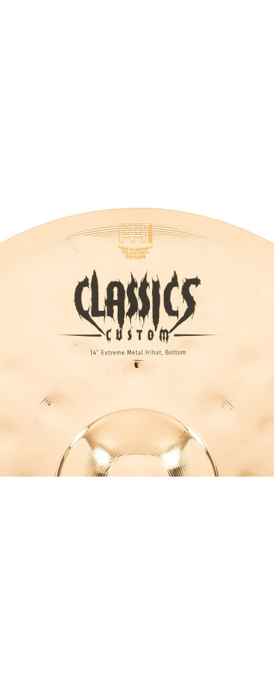 Meinl Cymbals CC14EMH-B Classics Custom Extreme Metal Hihat - 14