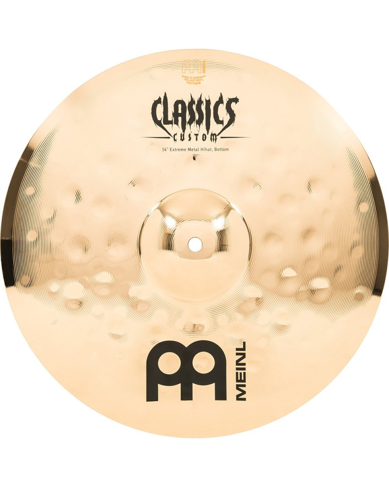 Meinl Cymbals CC14EMH-B Classics Custom Extreme Metal Hihat - 14