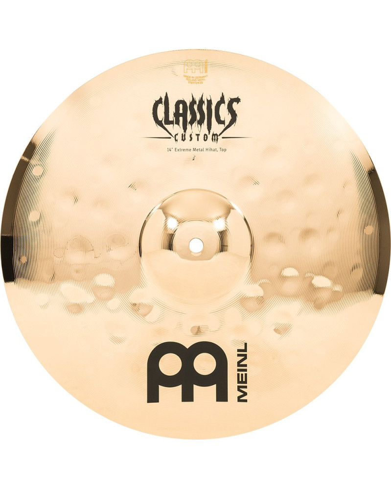 Meinl Cymbals CC14EMH-B Classics Custom Extreme Metal Hihat - 14