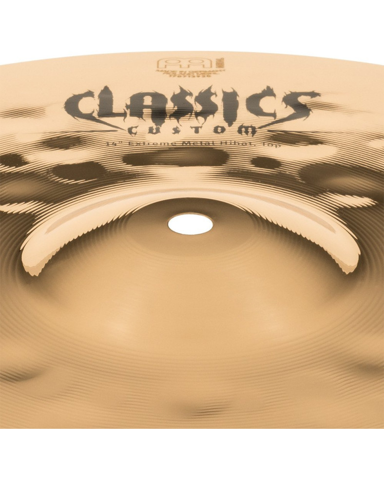 Meinl Cymbals CC14EMH-B Classics Custom Extreme Metal Hihat - 14