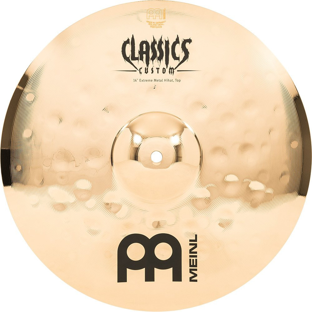 Meinl Cymbals CC14EMH-B Classics Custom Extreme Metal Hihat - 14