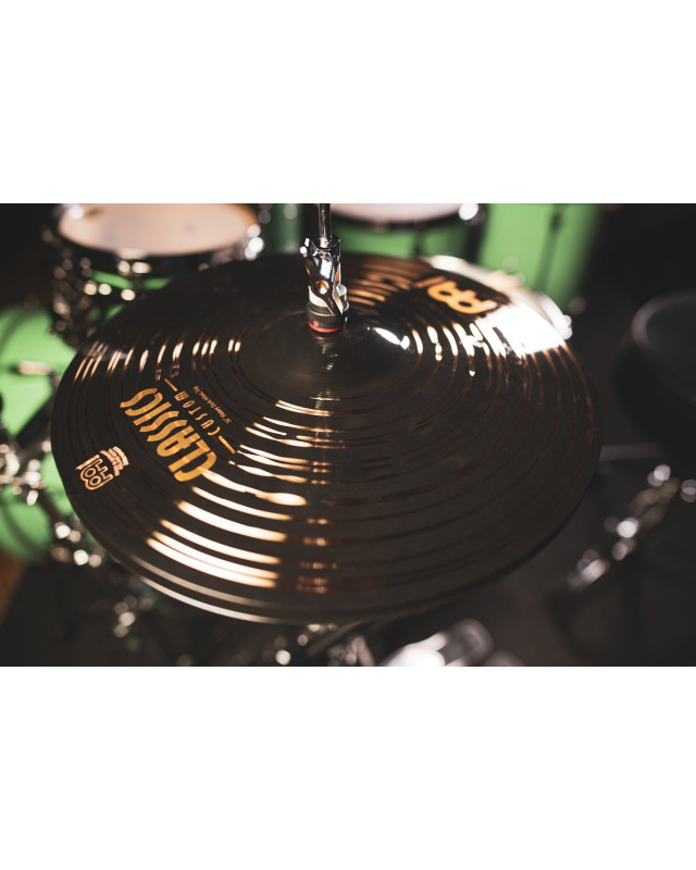 Meinl Cymbals CC14HDAH Classics Custom Heavy Dark Hihat - 14