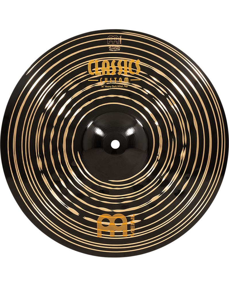 Meinl Cymbals CC14HDAH Classics Custom Heavy Dark Hihat - 14
