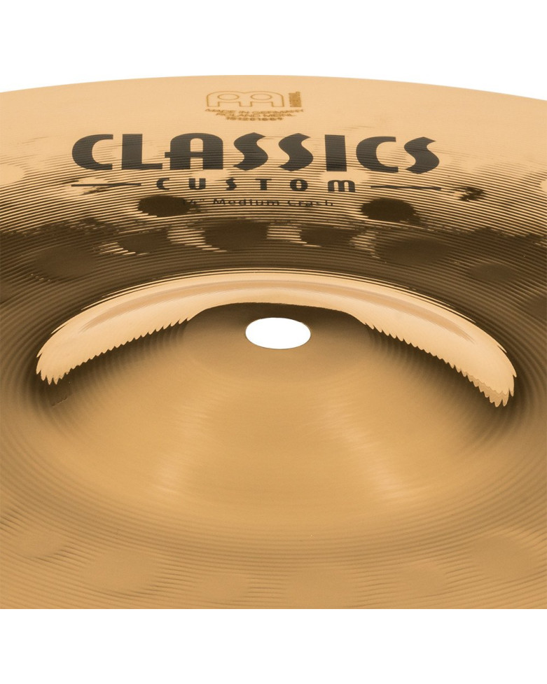 Meinl Cymbals CC14MC-B Classics Custom Brilliant Medium Crash - 14