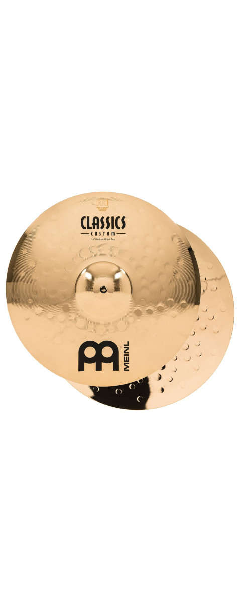 Meinl Cymbals CC14MH-B Classics Custom Brilliant Medium Hihat - 14
