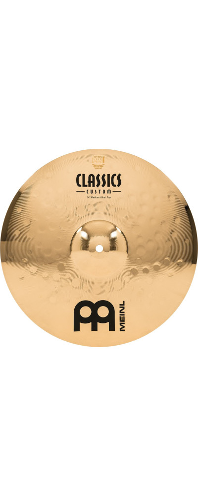 Meinl Cymbals CC14MH-B Classics Custom Brilliant Medium Hihat - 14