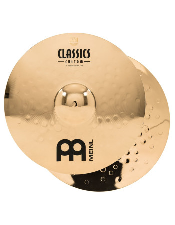 Meinl Cymbals CC14PH-B Classic Custom Brilliant Powerful Hihat - 14