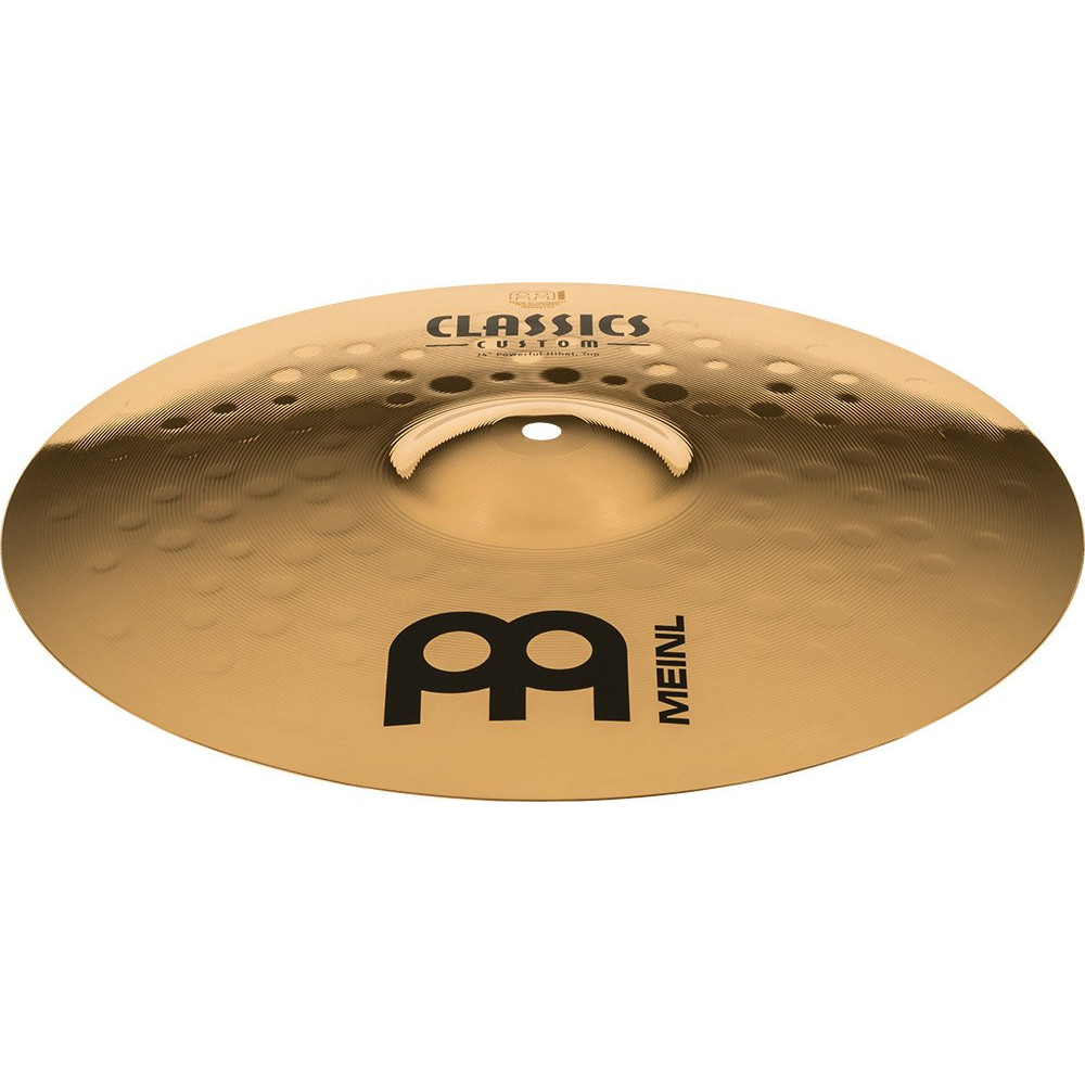 Meinl Cymbals CC14PH-B Classic Custom Brilliant Powerful Hihat - 14