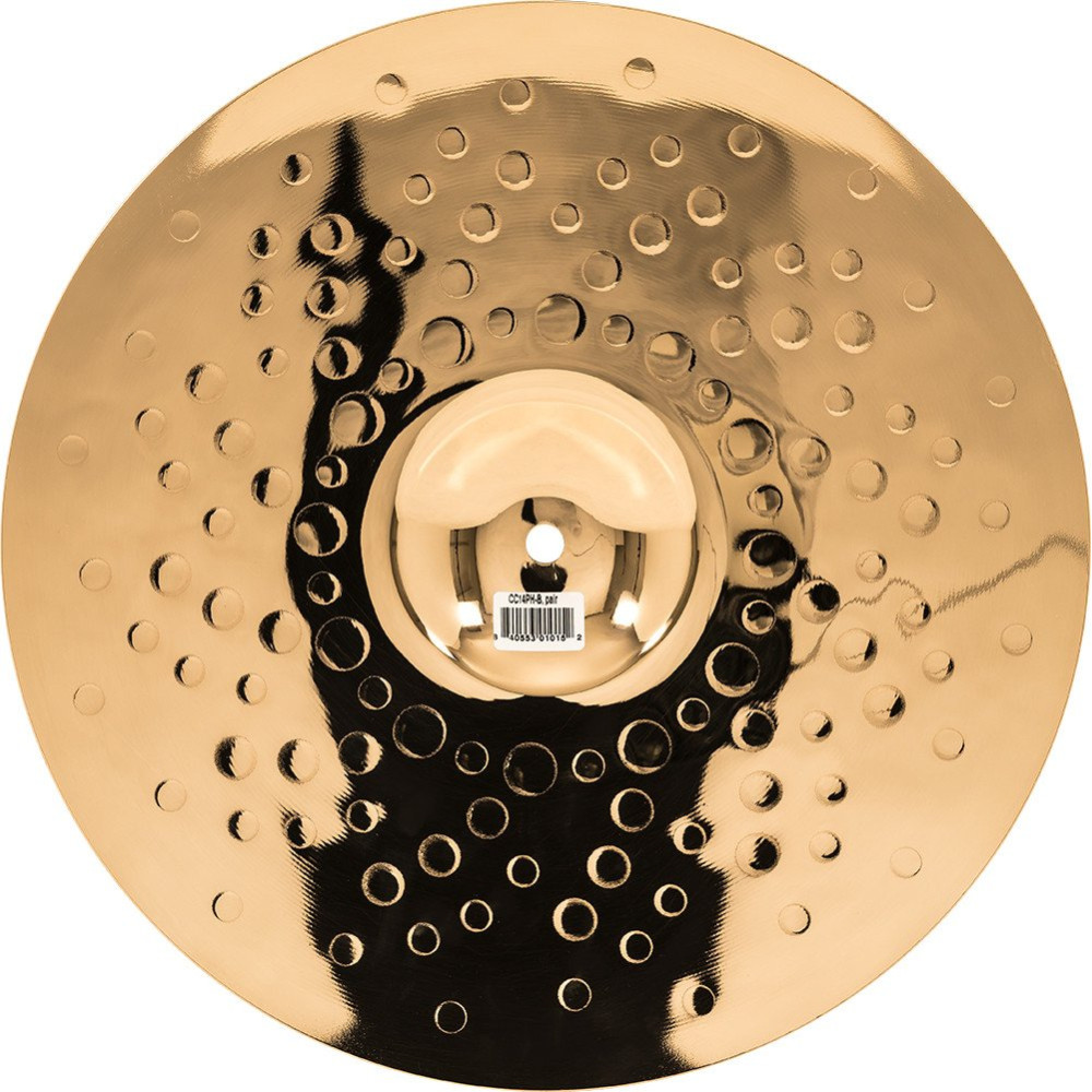 Meinl Cymbals CC14PH-B Classic Custom Brilliant Powerful Hihat - 14