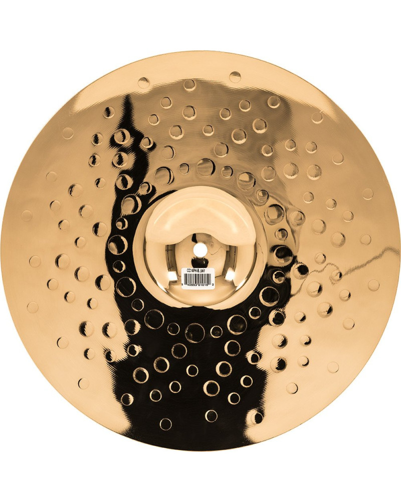 Meinl Cymbals CC14PH-B Classic Custom Brilliant Powerful Hihat - 14