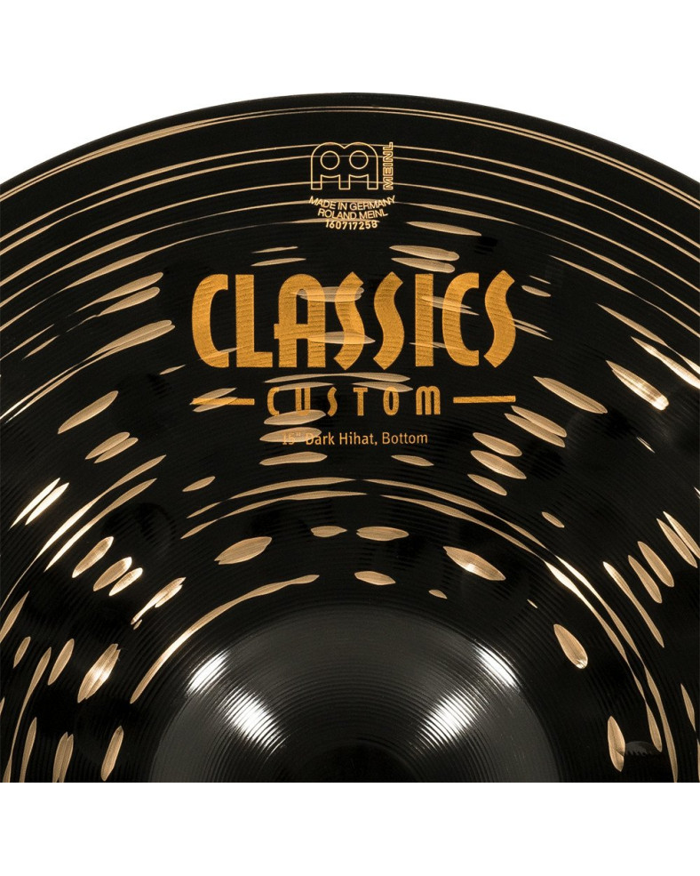 Meinl Cymbals CC15DAH Classics Custom Dark Hihat - 15