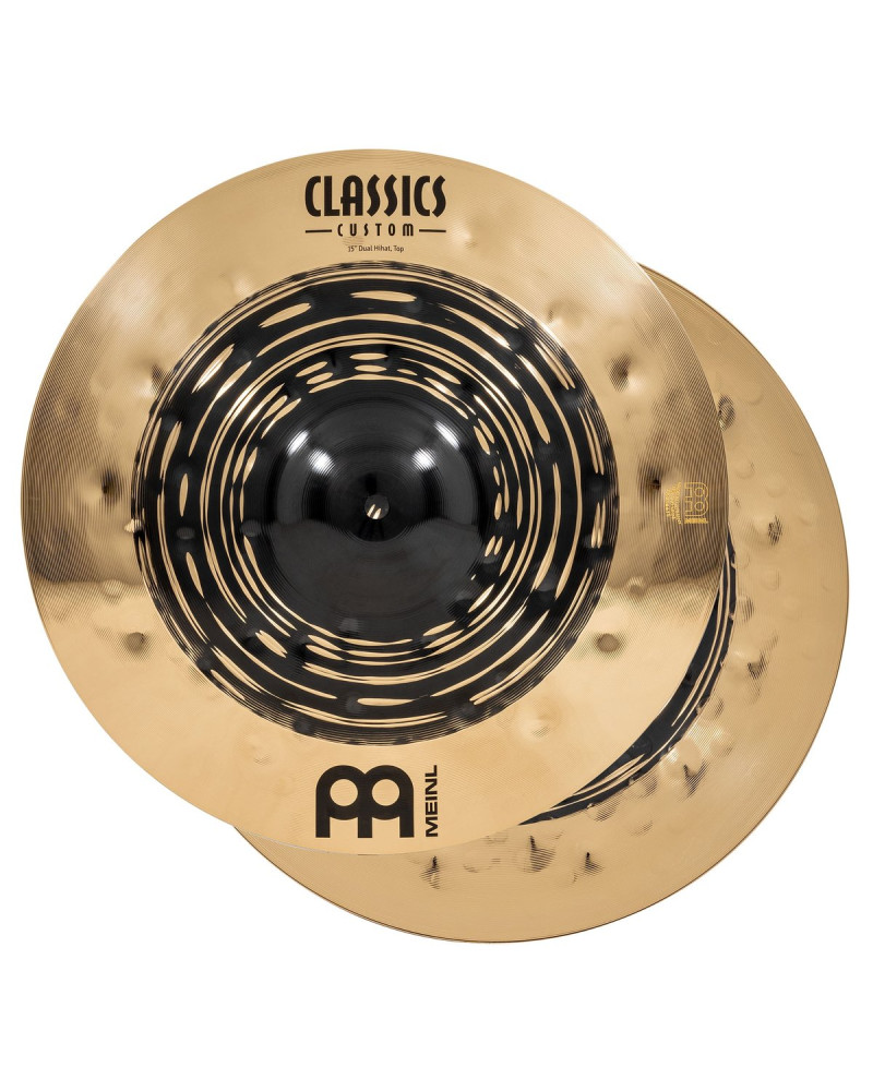 Meinl Cymbals CC15DUH Classics Custom Dual Hihat - 15