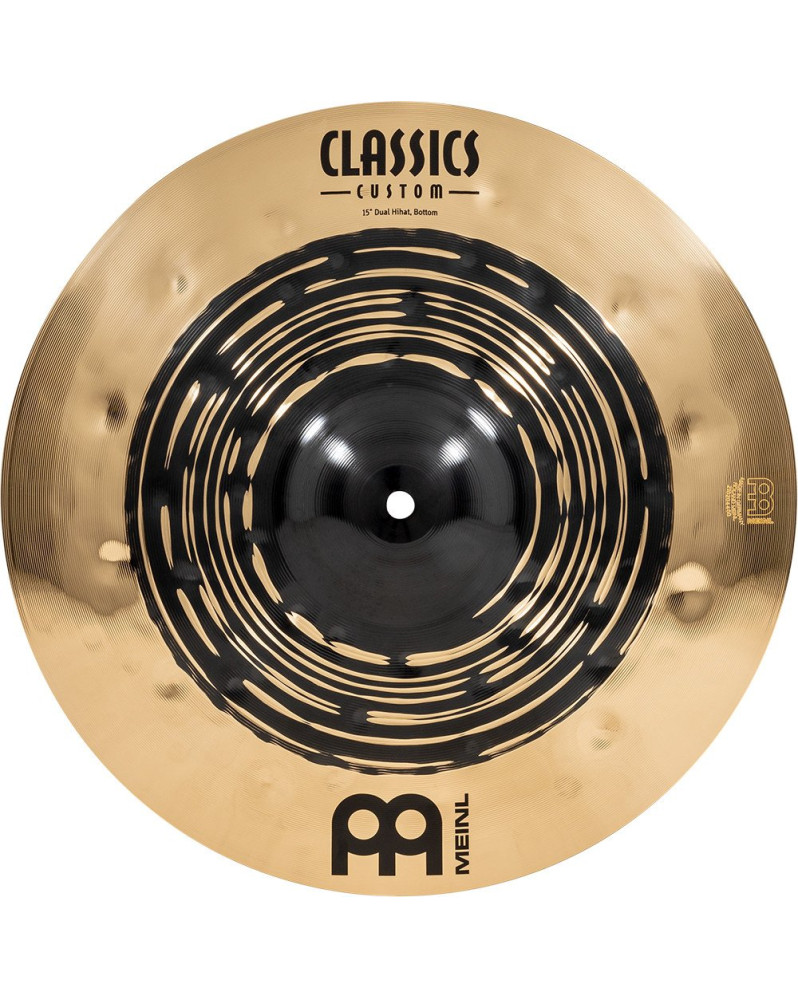 Meinl Cymbals CC15DUH Classics Custom Dual Hihat - 15