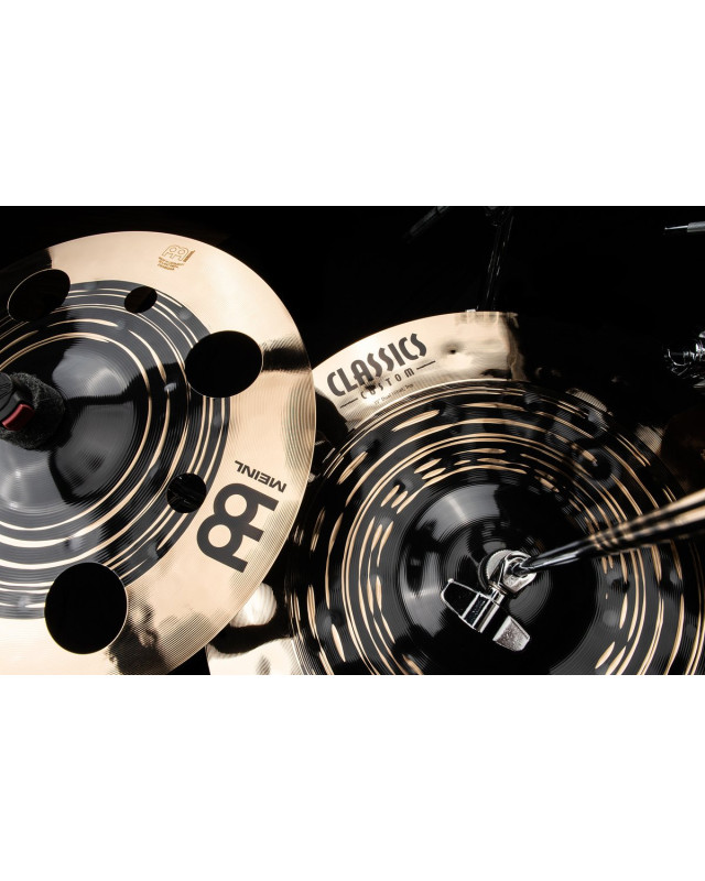 Meinl Cymbals CC15DUH Classics Custom Dual Hihat - 15