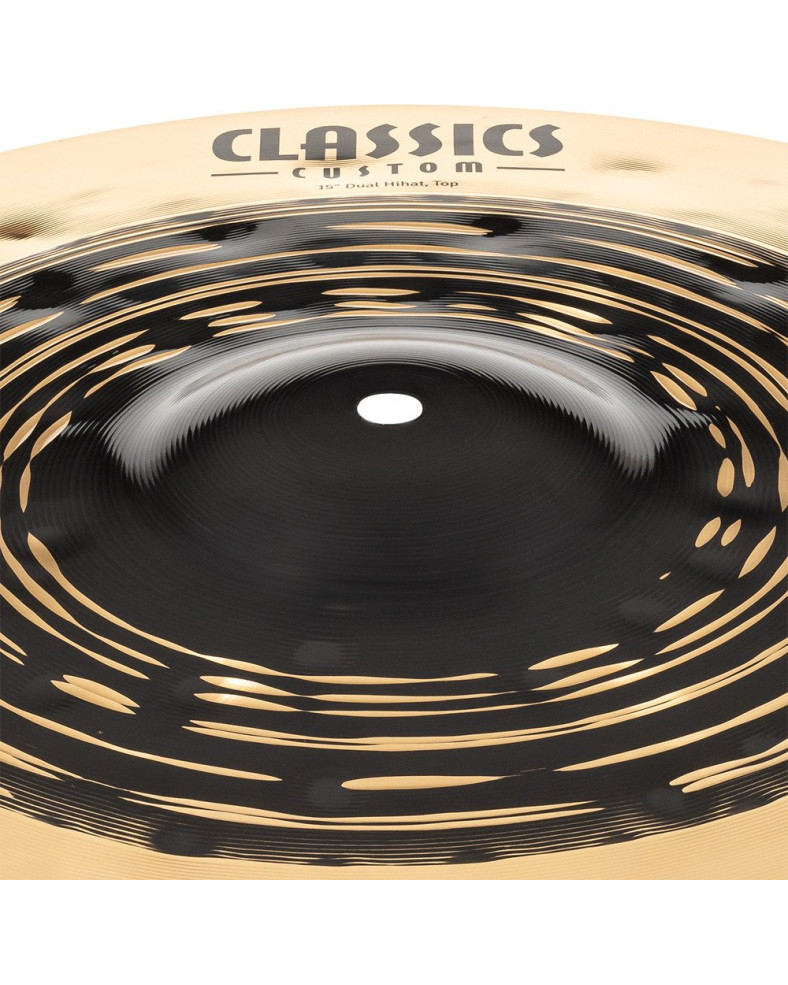 Meinl Cymbals CC15DUH Classics Custom Dual Hihat - 15