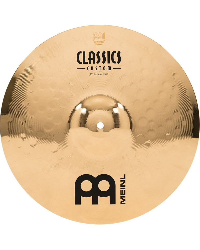 Meinl Cymbals CC15MC-B Classics Custom Brilliant Medium Crash - 15
