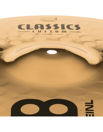 Meinl Cymbals CC15MC-B Classics Custom Brilliant Medium Crash - 15