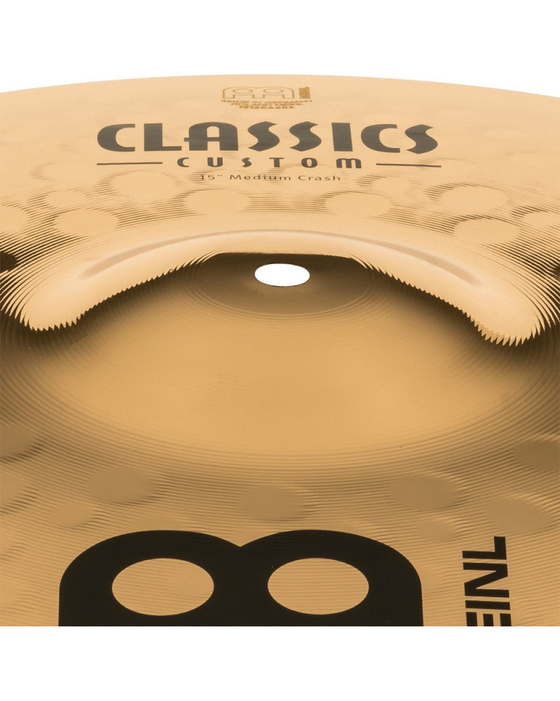 Meinl Cymbals CC15MC-B Classics Custom Brilliant Medium Crash - 15