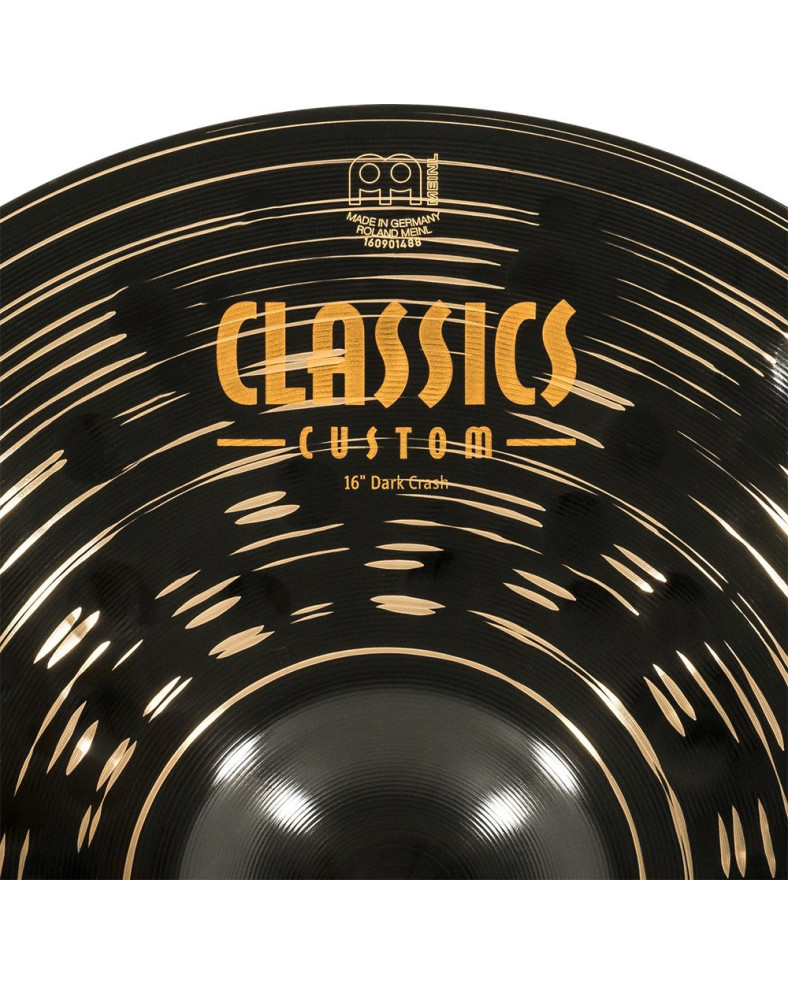 Meinl Cymbals CC16DAC Classics Custom Dark Crash - 16
