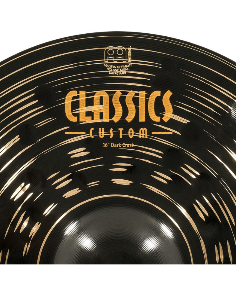 Meinl Cymbals CC16DAC Classics Custom Dark Crash - 16